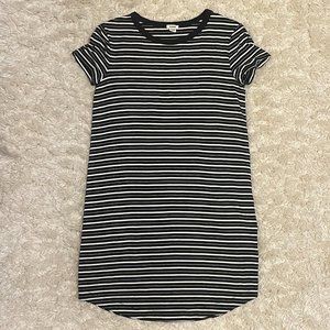 Garage Striped T-Shirt Dress